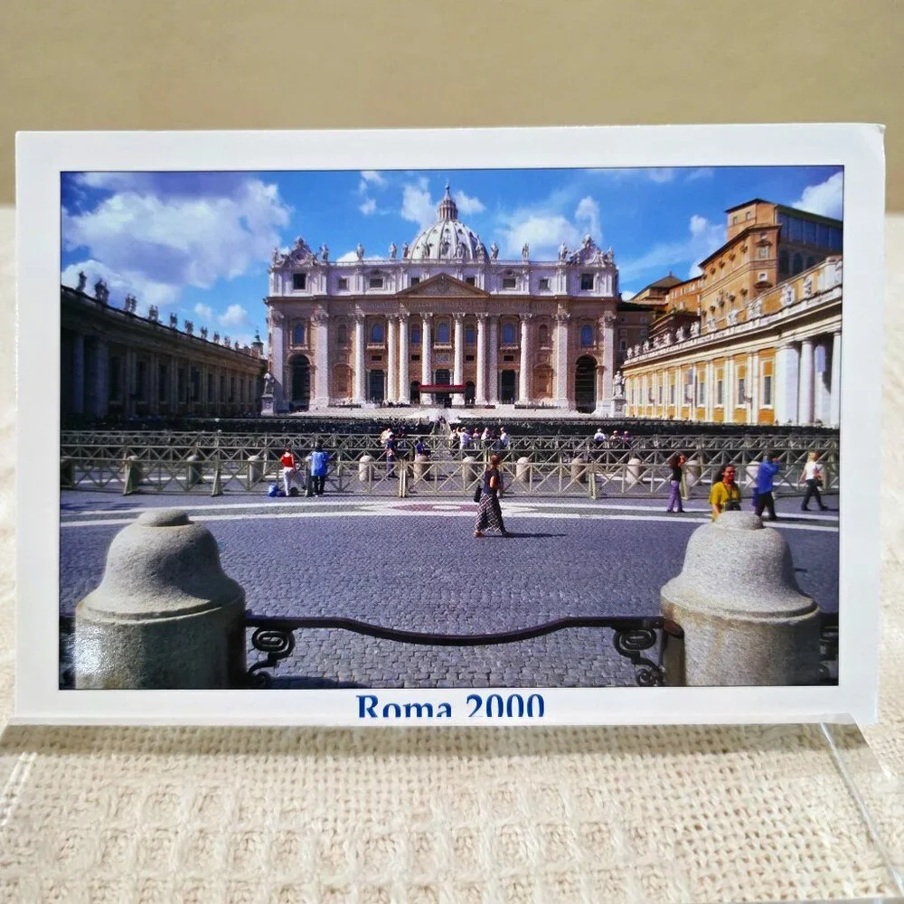 Vintage Postcard 2000 rome